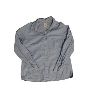 Gap Shrunken Boyfriend Button down shirt